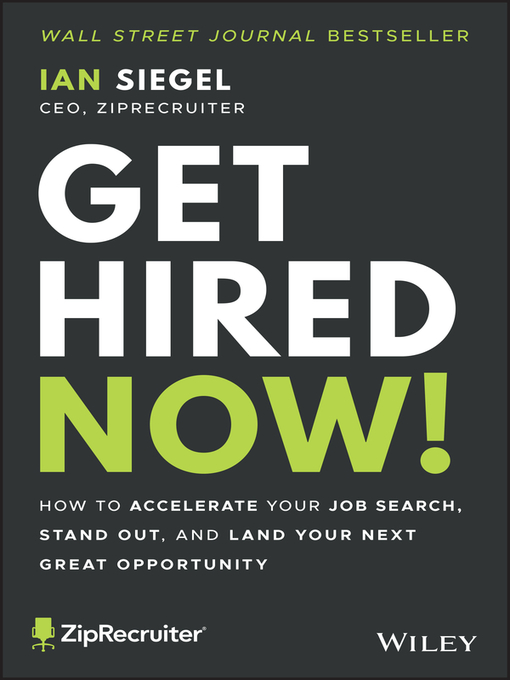 Title details for Get Hired Now! by Ian Siegel - Wait list